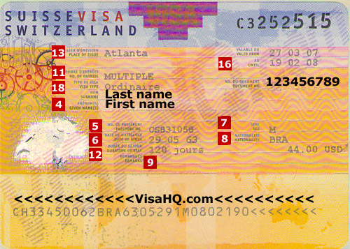 Switzerland Visa from Bangladesh  